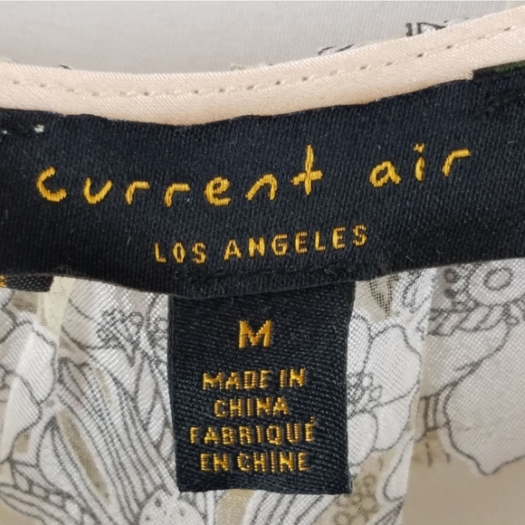 🎀HP🎀 NWT ANTHROPOLOGIE/Current Air Los Angeles Organza Dress Women's Sz M - Picture 4 of 6